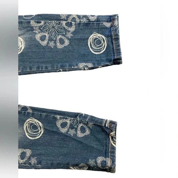 Desigual Girls Overalls Pubill Faded Printed Sequins Size 5-6 - Picture 6 of 12